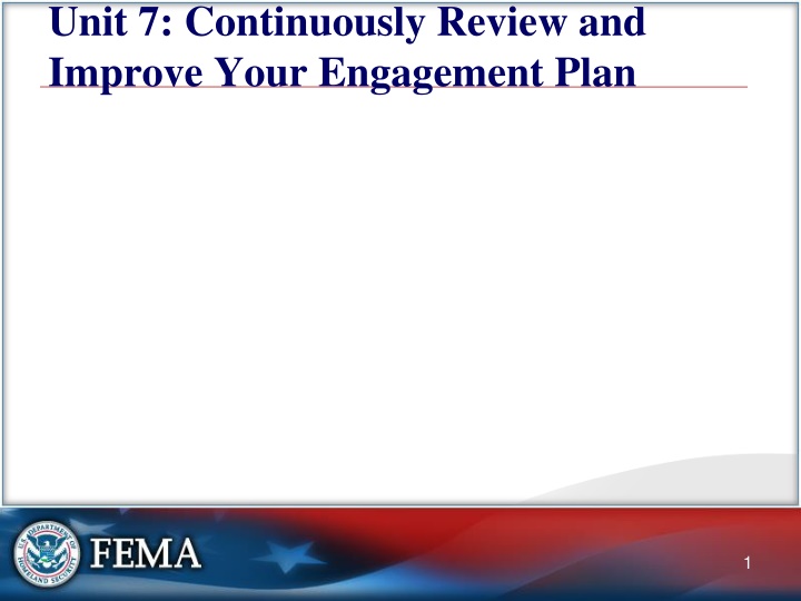 Review and Improve Your Engagement Plan Effectively