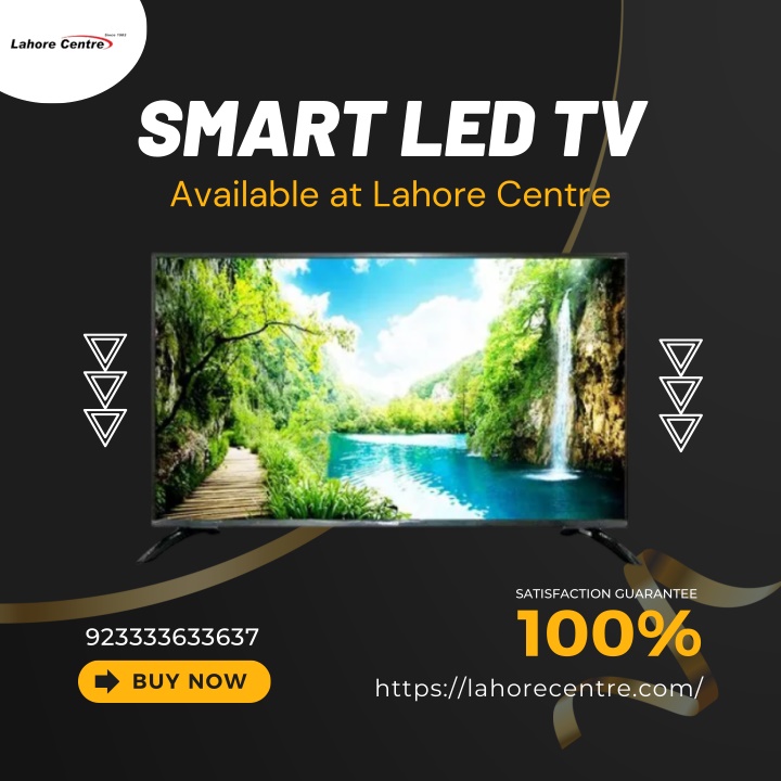 smart led tv available at lahore centre n.w