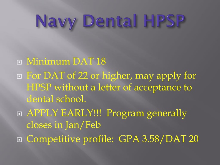 US Navy Healthcare Programs and Opportunities