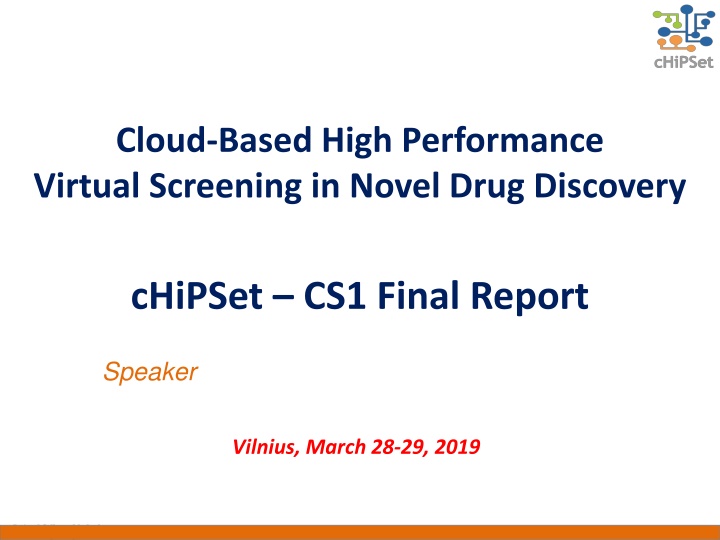 Cloud-Based High Performance Virtual Screening in Drug Discovery