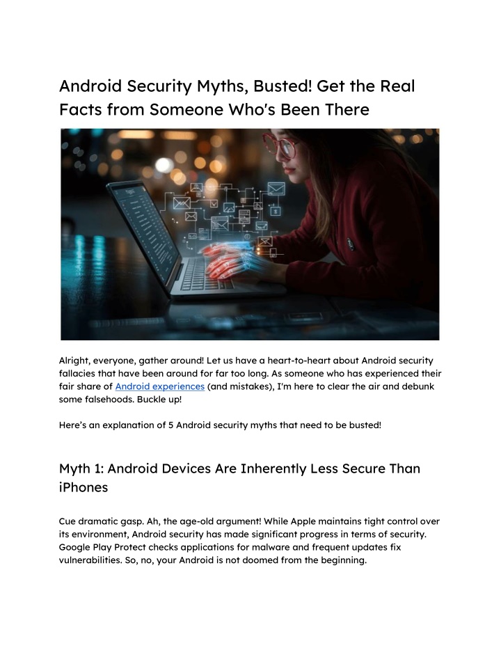 android security myths busted get the real facts n.w