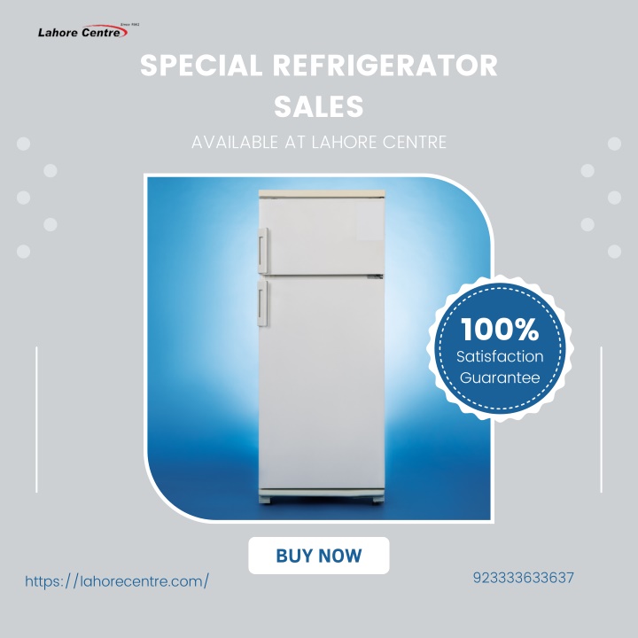 special refrigerator sales available at lahore n.w