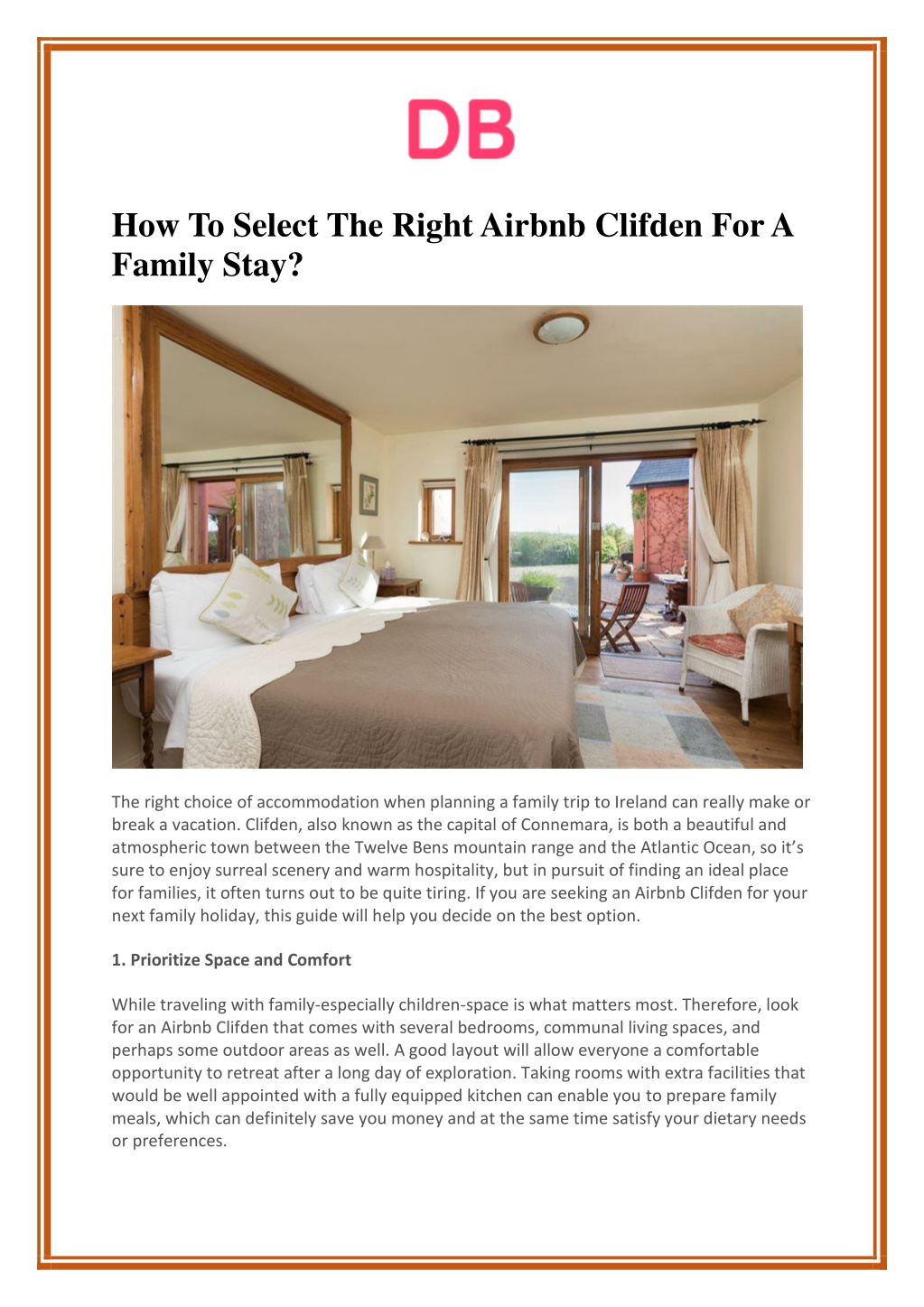 how to select the right airbnb clifden l.w