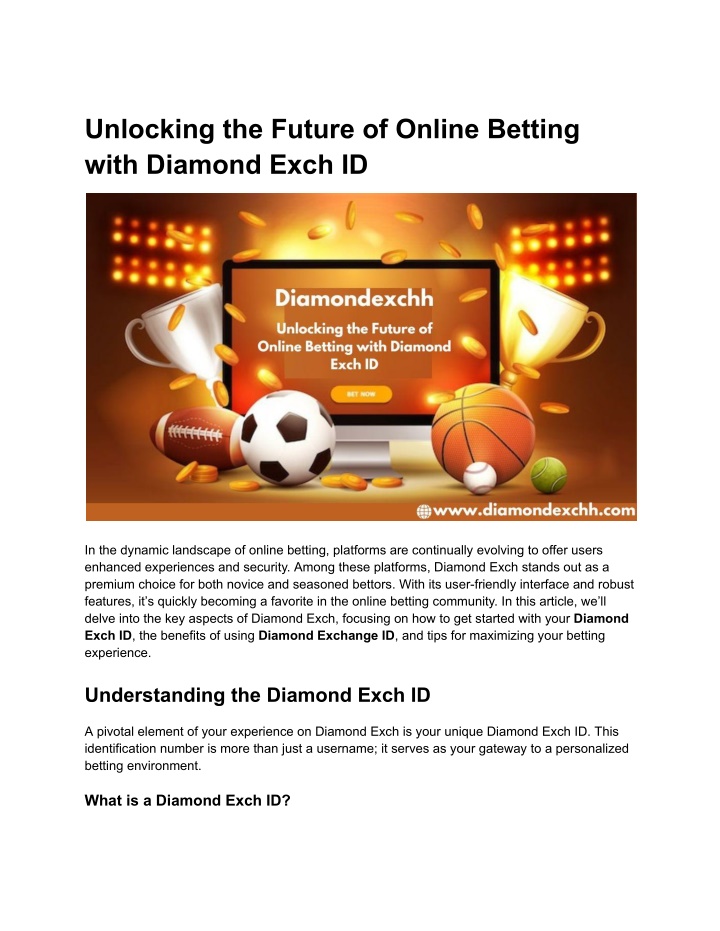 unlocking the future of online betting with n.w