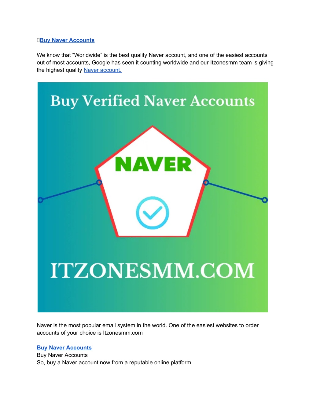 buy naver accounts l.w