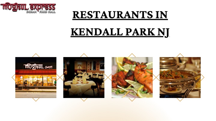 restaurants in kendall park nj n.w