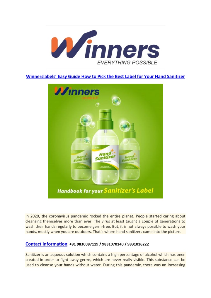 winnerslabels easy guide how to pick the best n.w