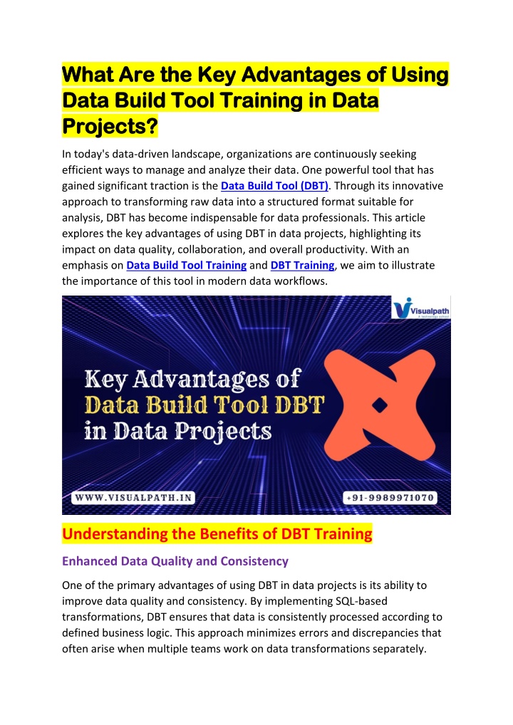 what are the key advantages of using what n.w