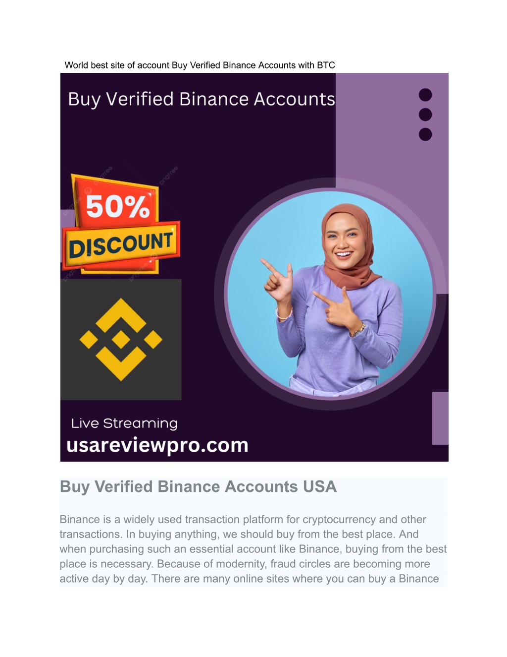 world best site of account buy verified binance l.w