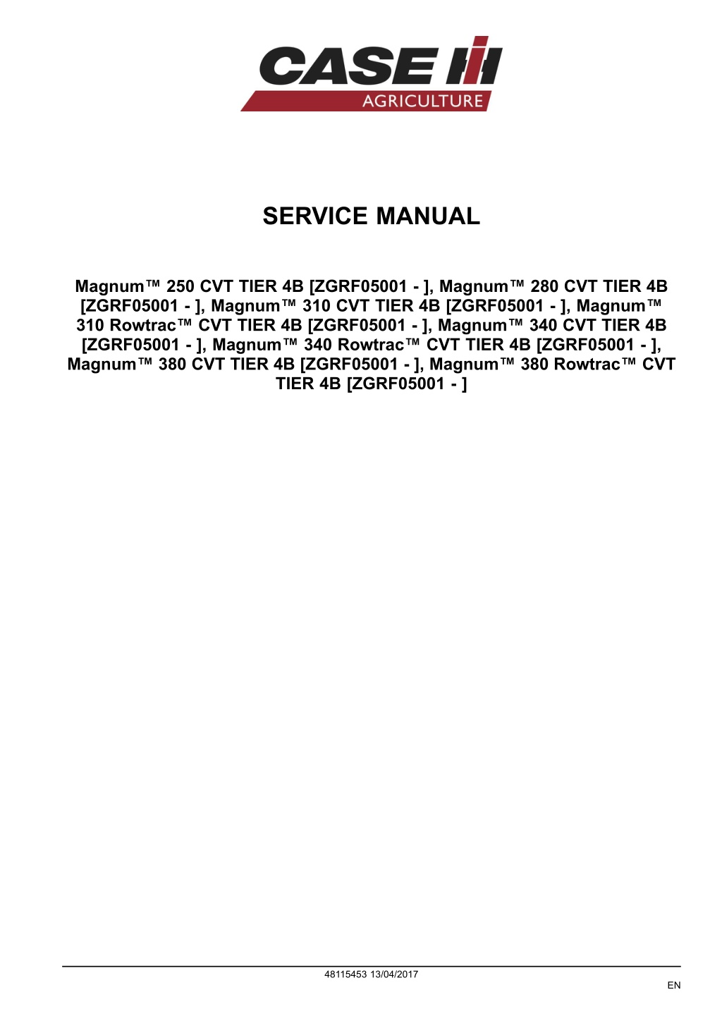 service manual l.w