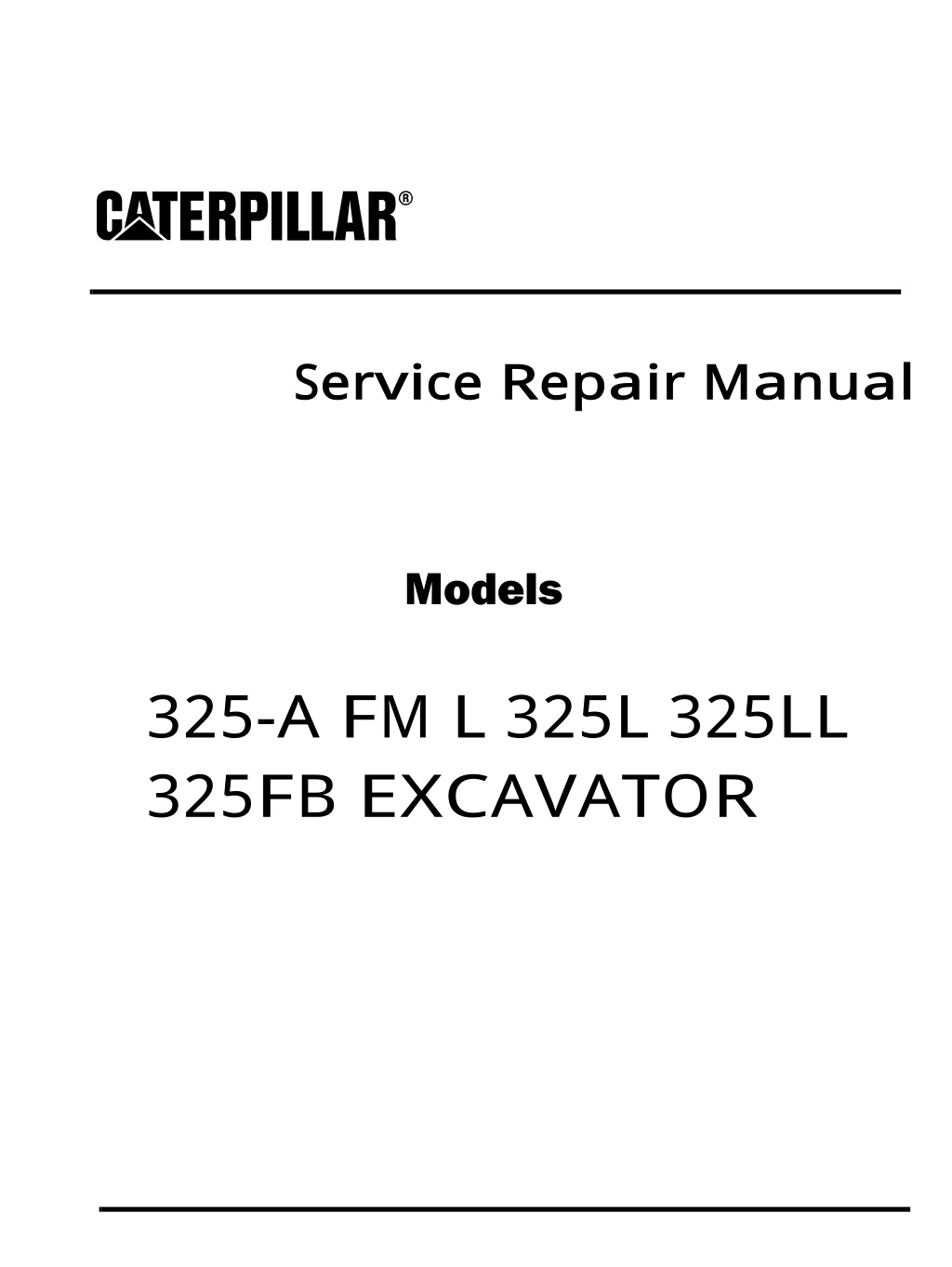 service repair manual l.w