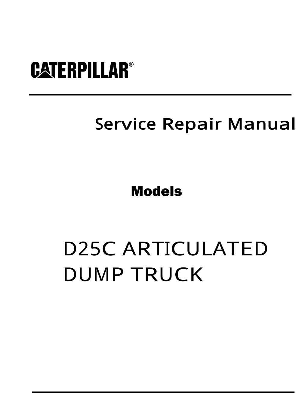 service repair manual l.w