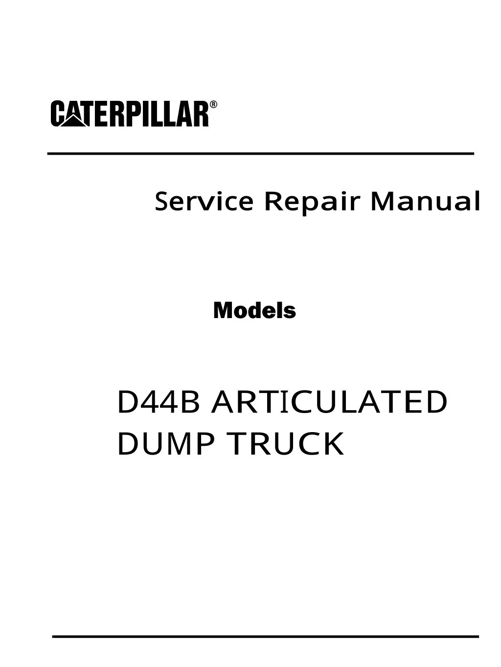 service repair manual l.w