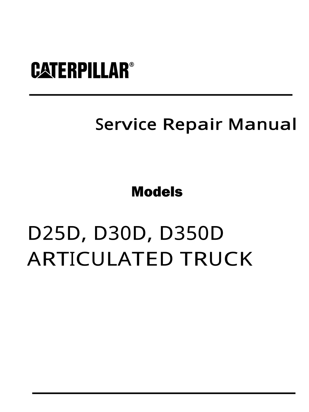 service repair manual l.w