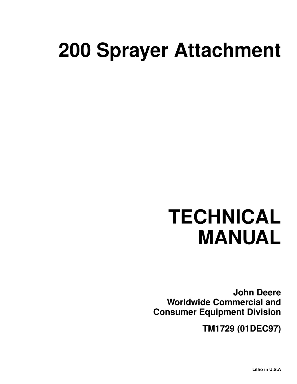 200 sprayer attachment l.w