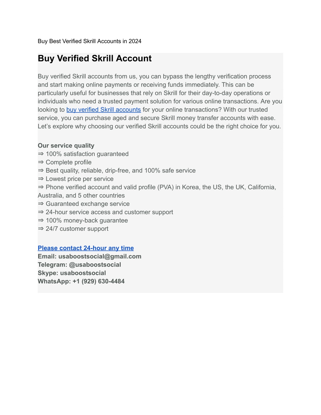 buy best verified skrill accounts in 2024 l.w