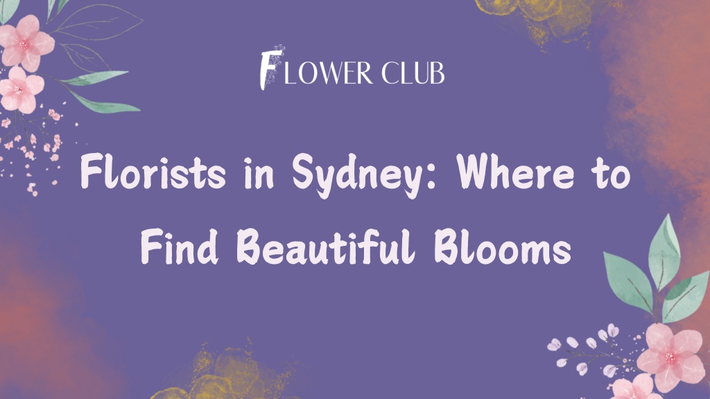 florists in sydney where to find beautiful blooms l.w