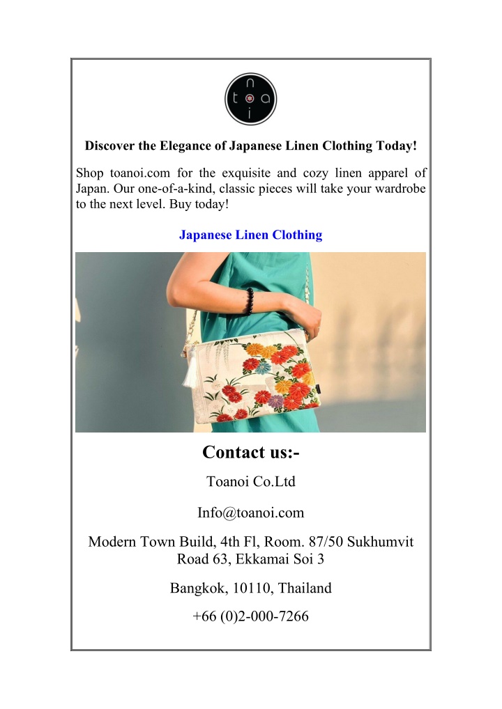 discover the elegance of japanese linen clothing n.w