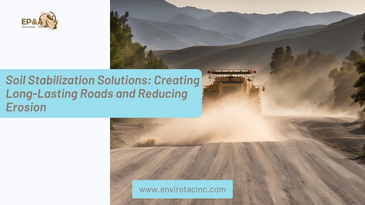 soil stabilization solutions creating long n.w