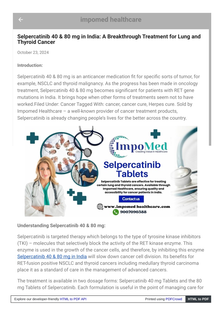 impomed healthcare n.w