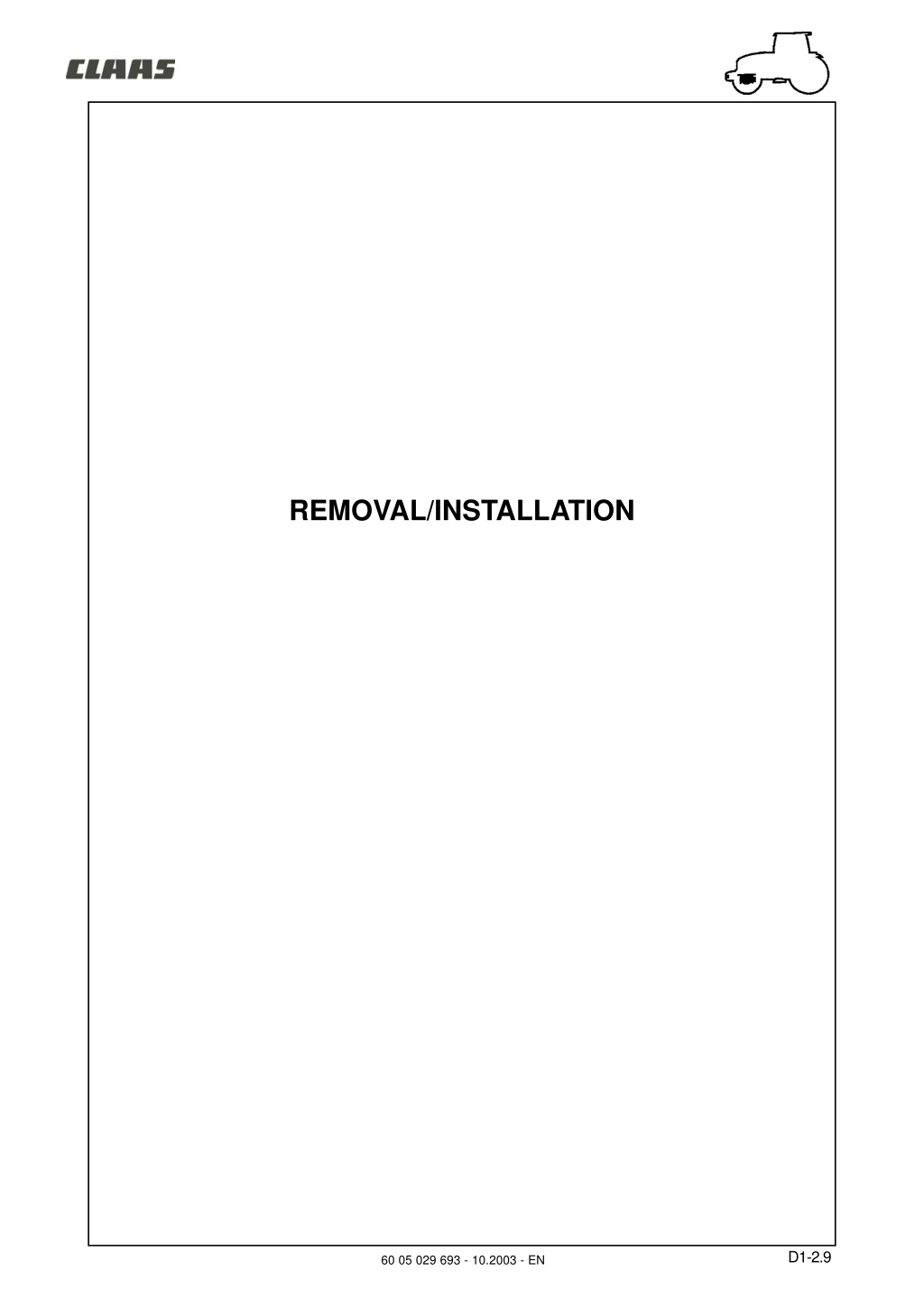 removal installation l.w