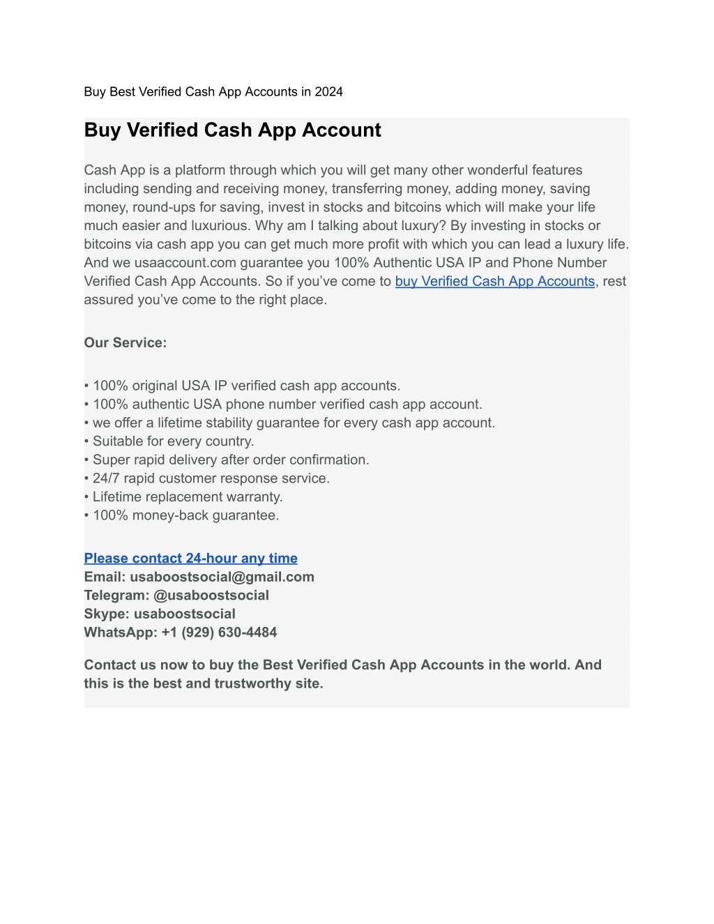 buy best verified cash app accounts in 2024 l.w