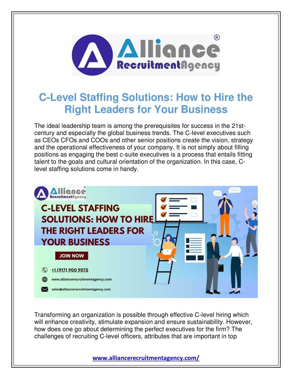 c level staffing solutions how to hire the right l.w