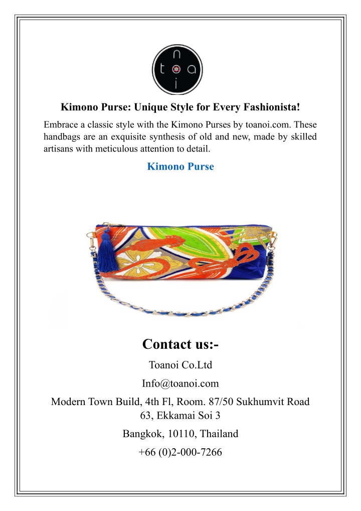kimono purse unique style for every fashionista n.w