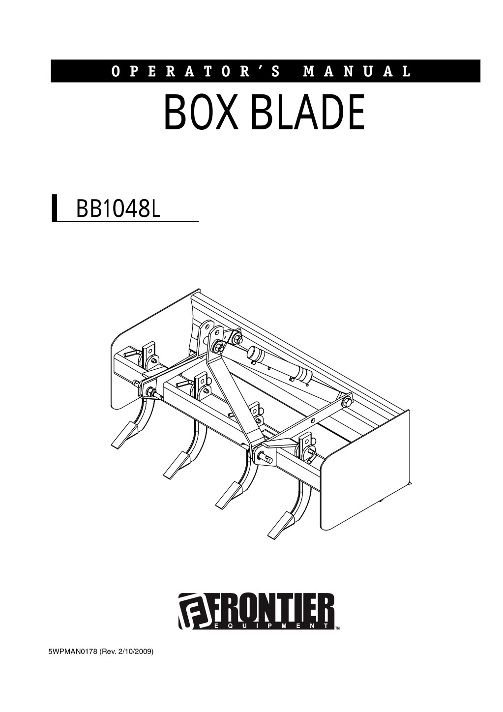 box blade l.w