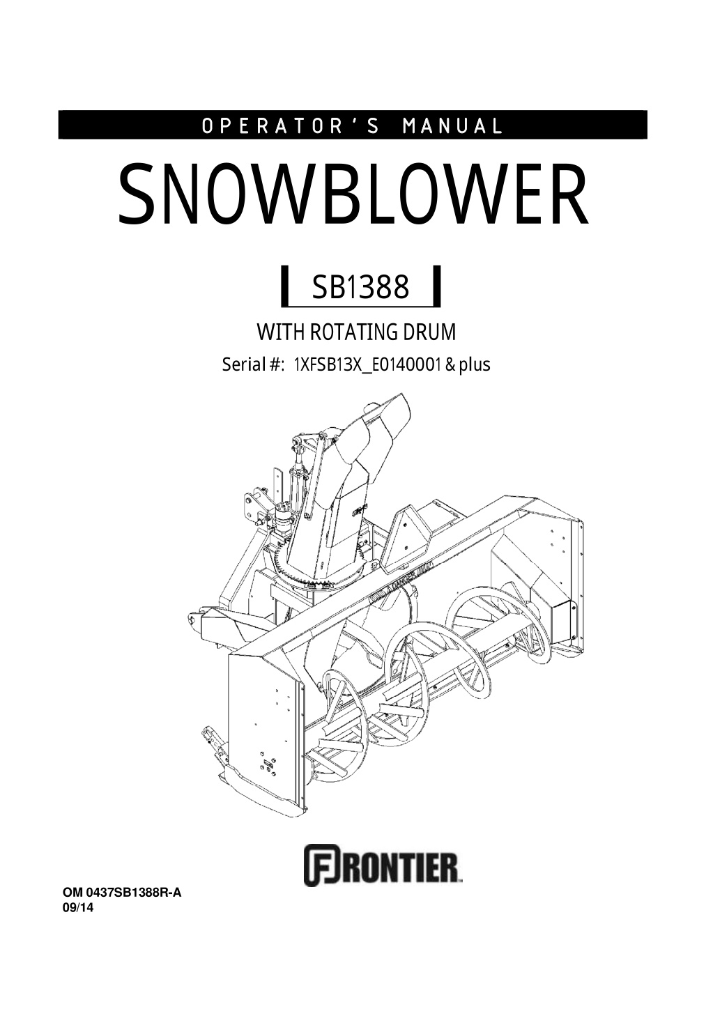 operator s manual snowblower l.w