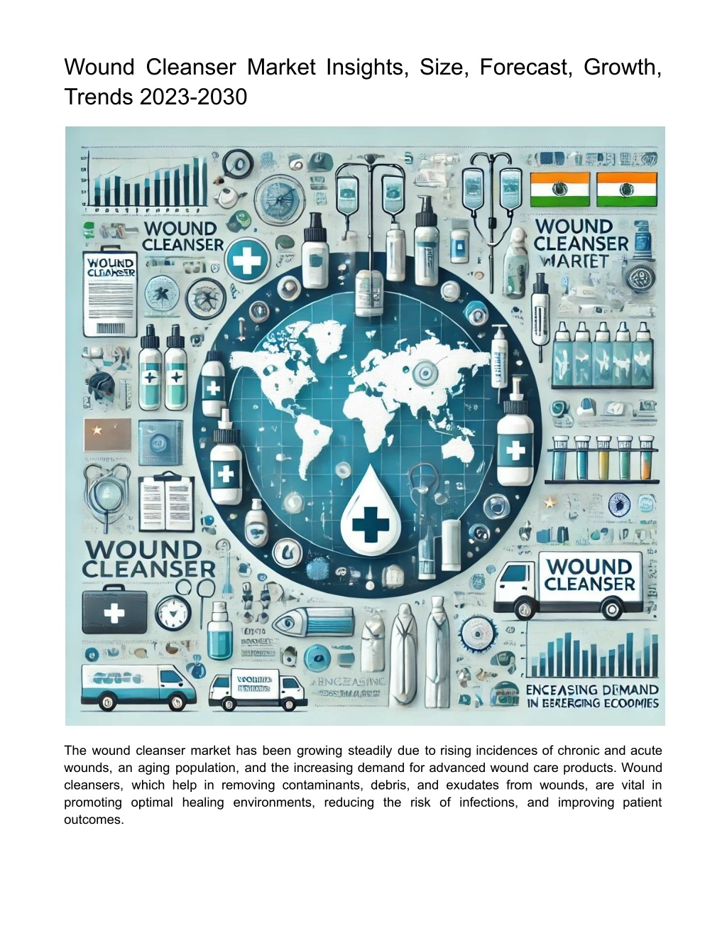 wound cleanser market insights size forecast l.w