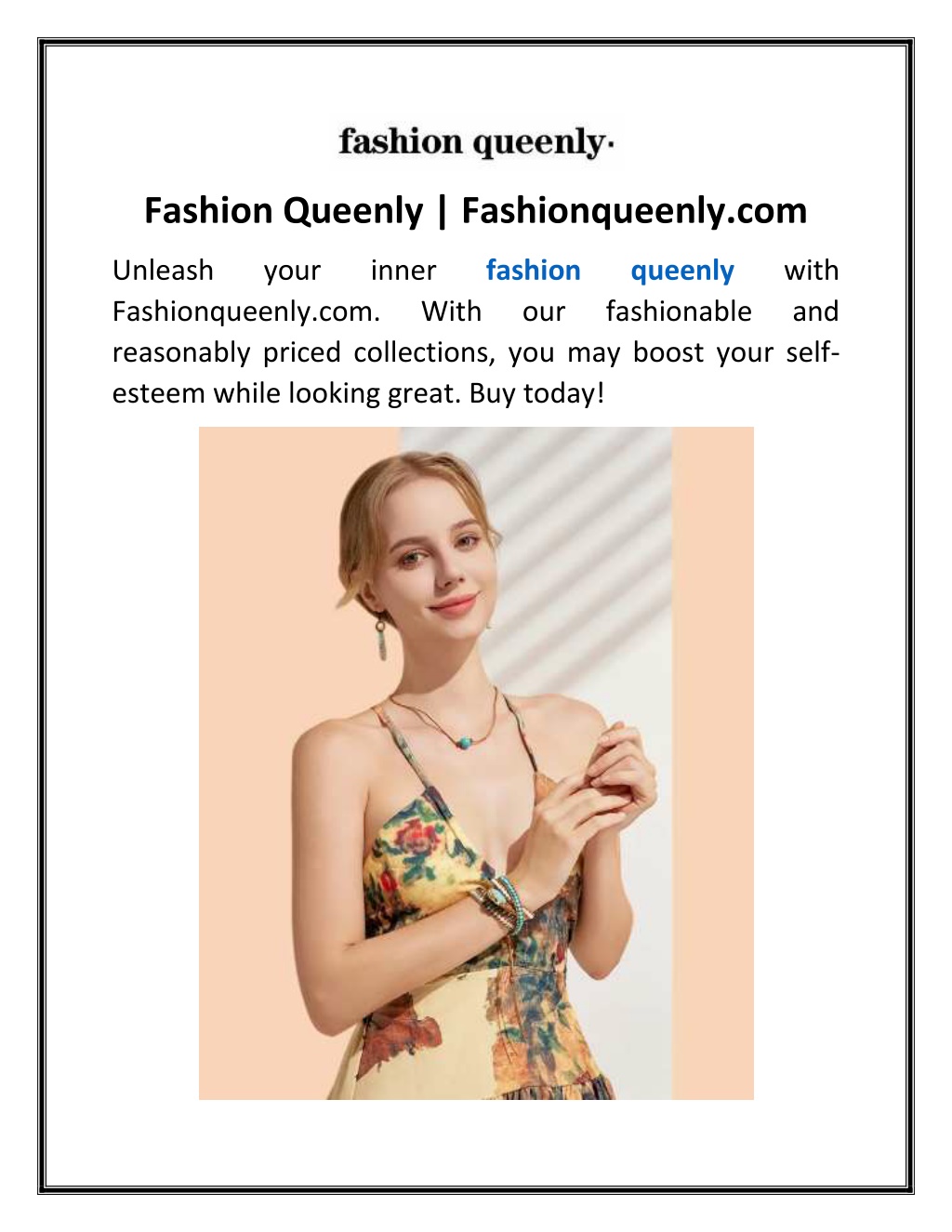 fashion queenly fashionqueenly com l.w