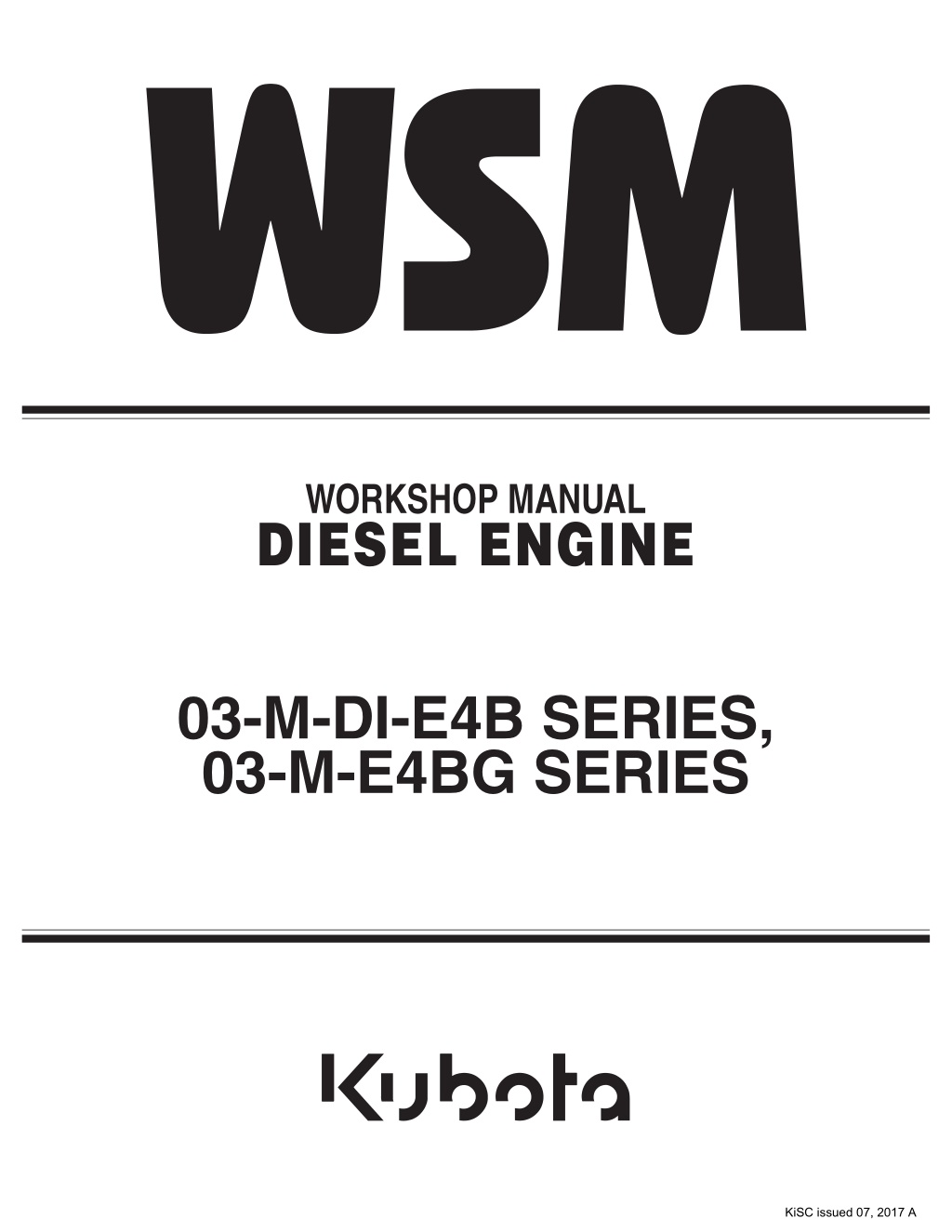 workshop manual diesel engine l.w