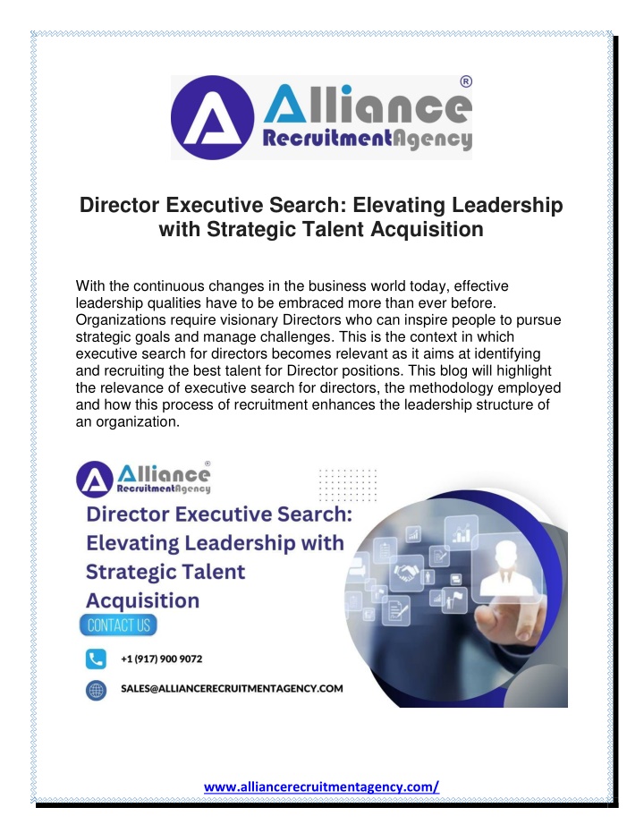 director executive search elevating leadership n.w