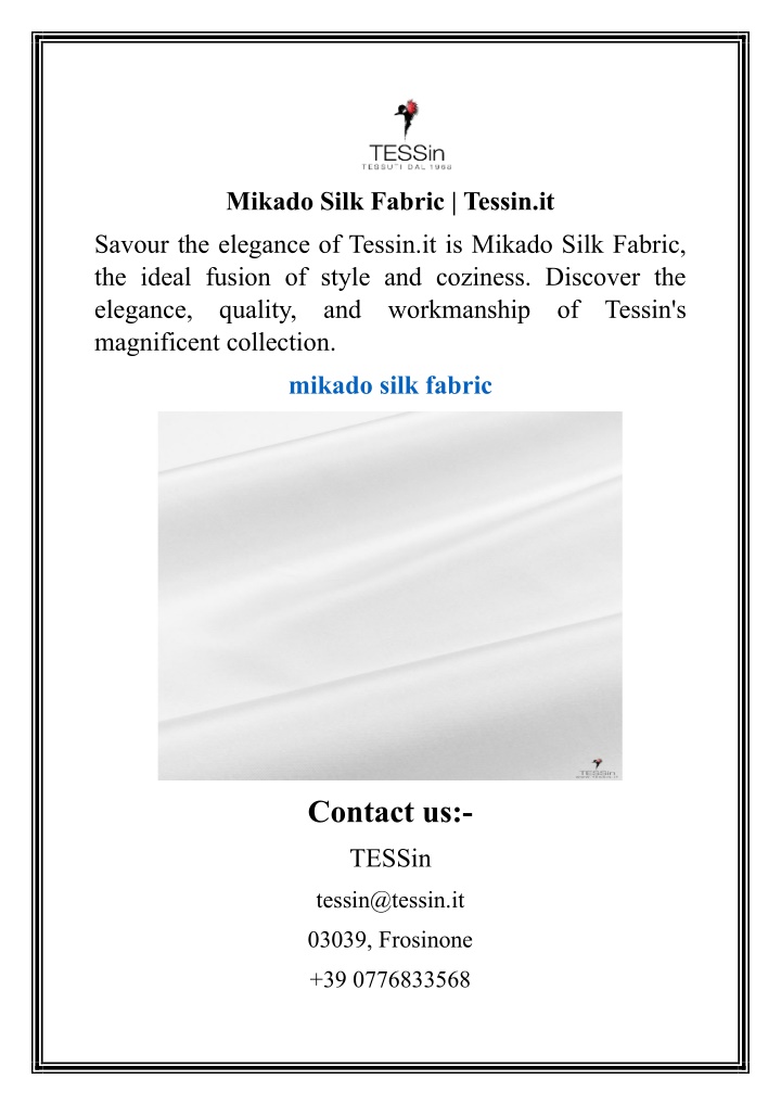 mikado silk fabric tessin it n.w