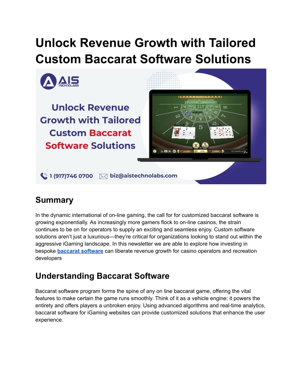 unlock revenue growth with tailored custom l.w