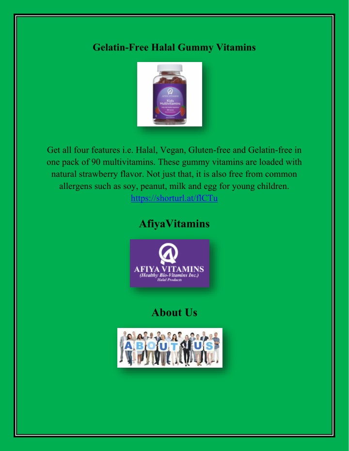 gelatin free halal gummy vitamins n.w