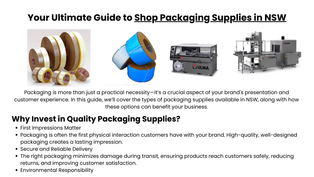 your ultimate guide to shop packaging supplies l.w