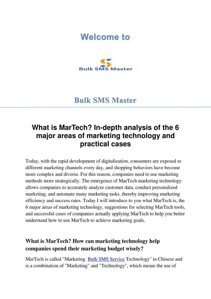 what is martech in depth analysis of the 6 major n.w