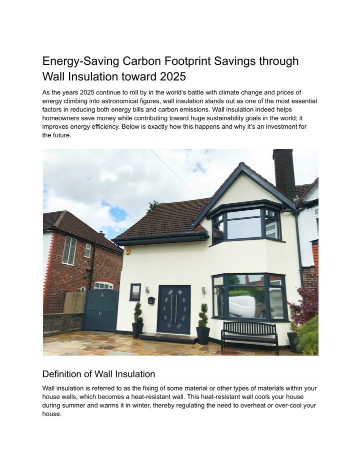 energy saving carbon footprint savings through n.w