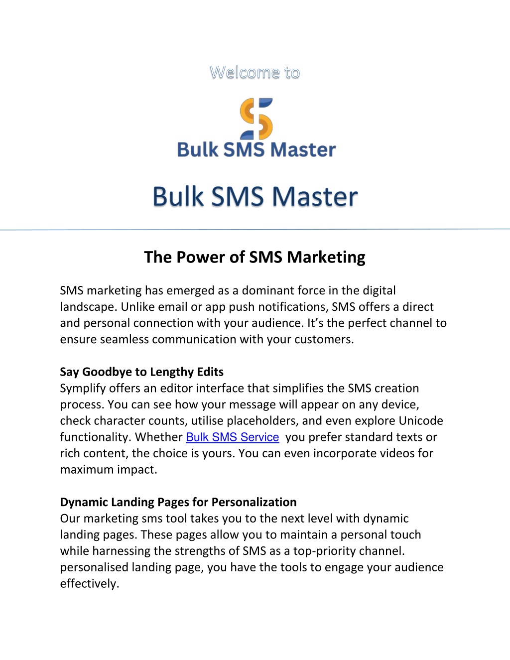 the power of sms marketing l.w