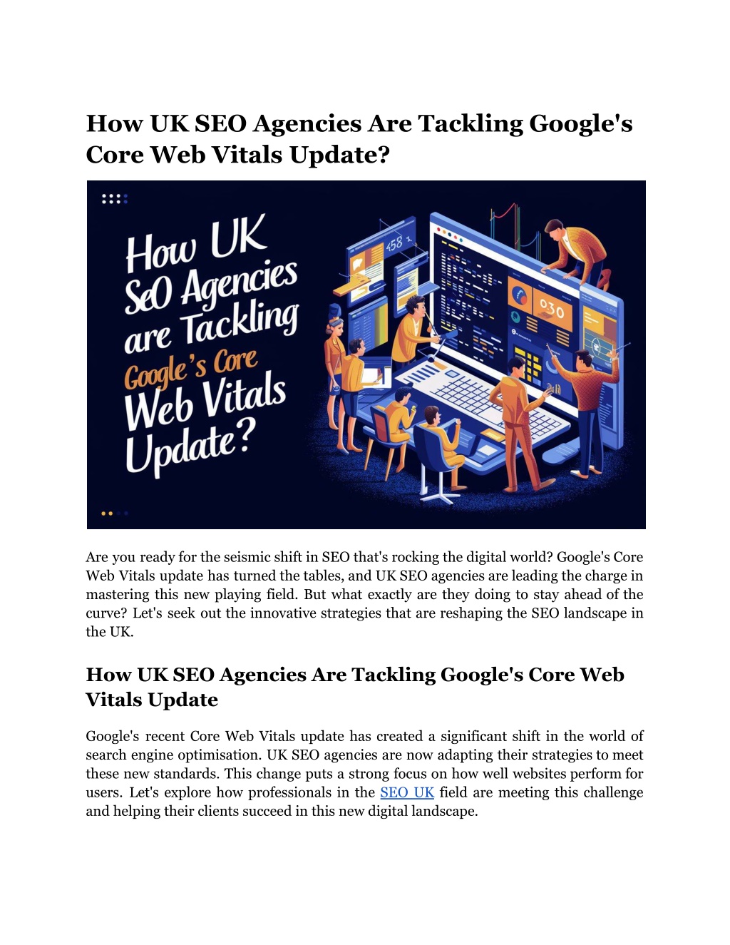 how uk seo agencies are tackling google s core l.w