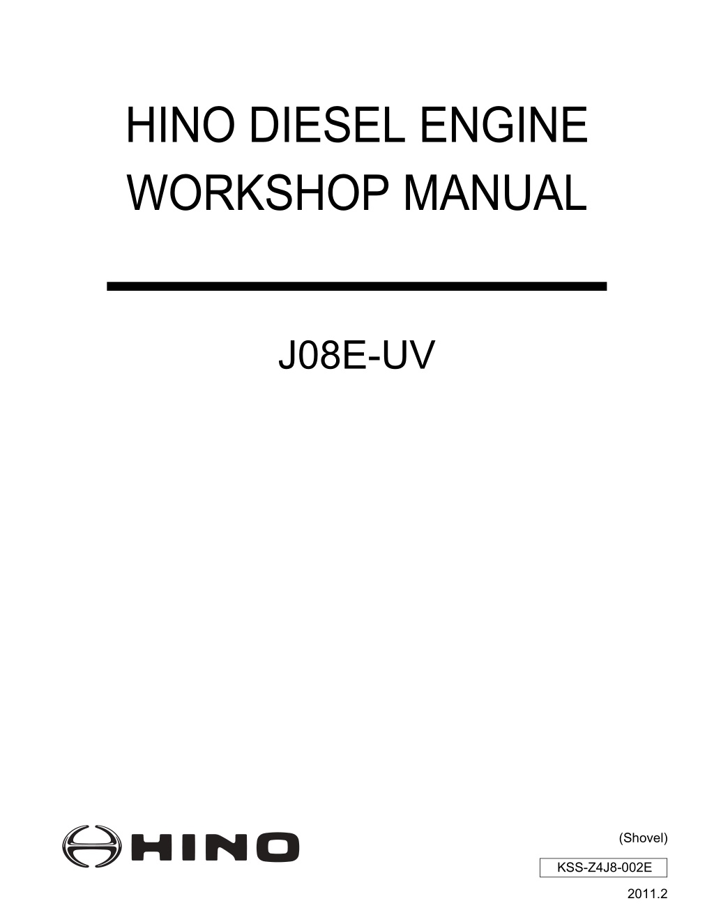 hino diesel engine workshop manual l.w