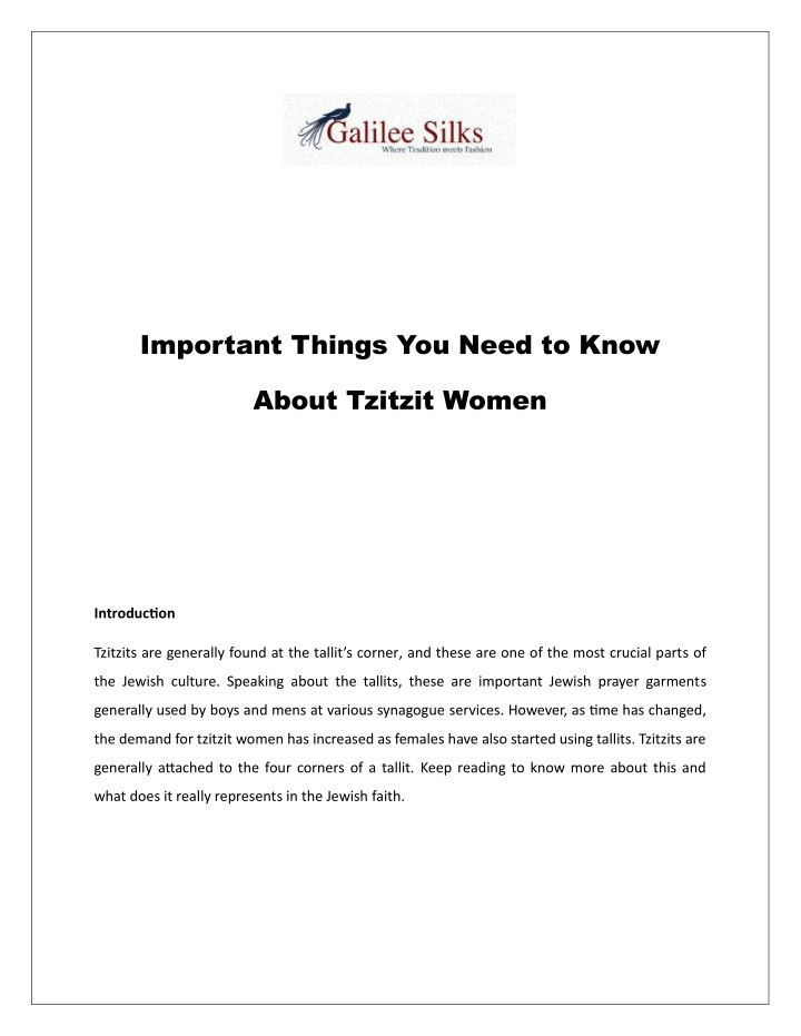 important things you need to know n.w