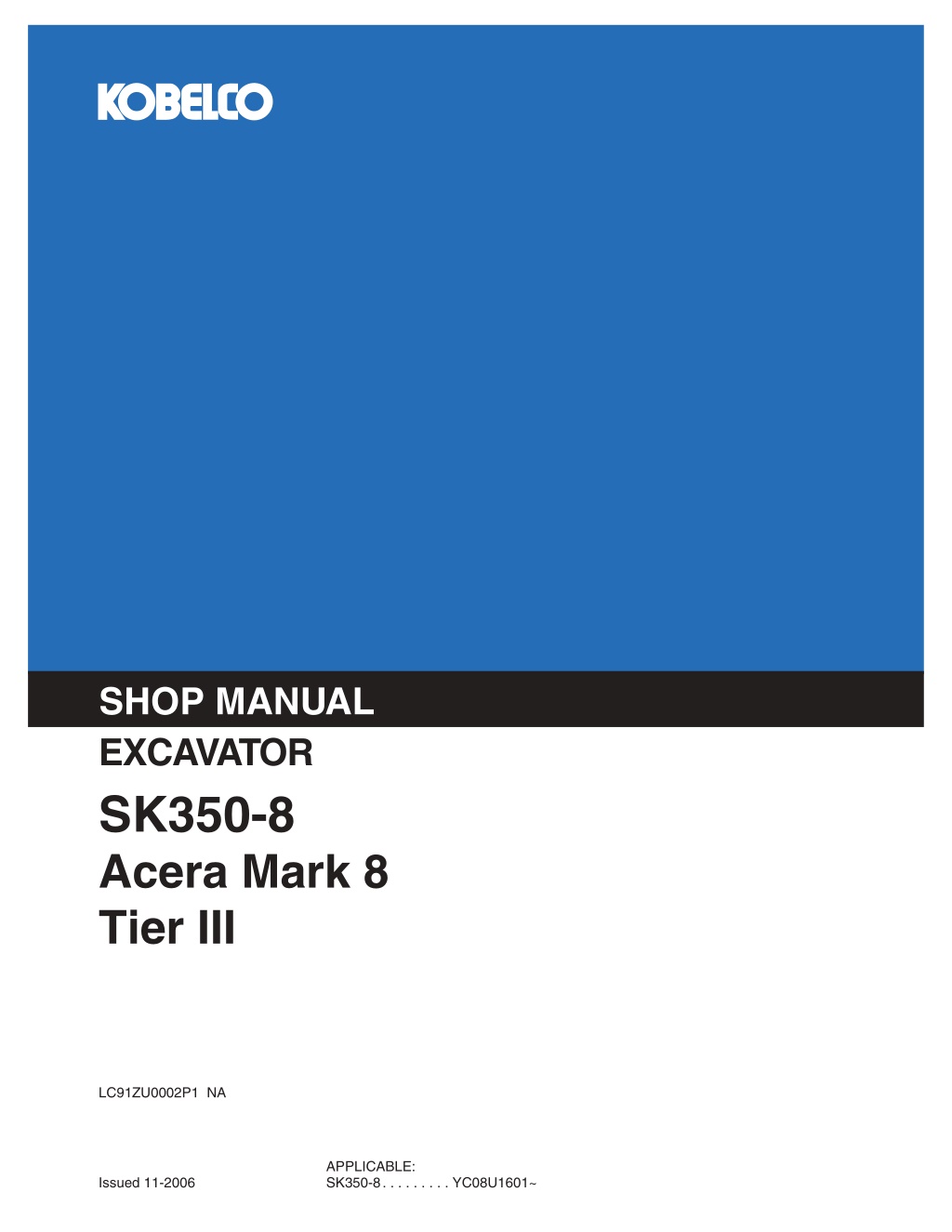 shop manual l.w