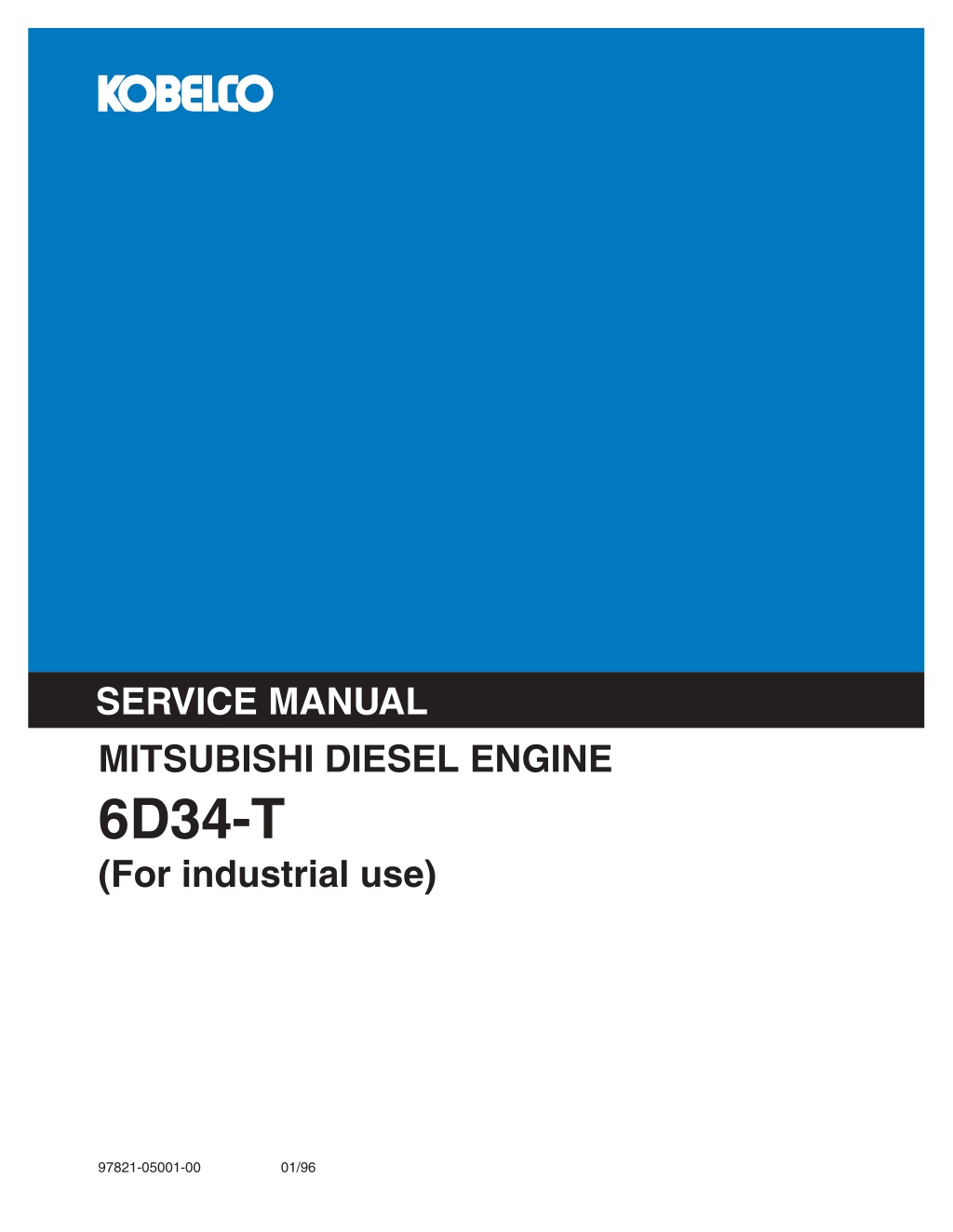 service manual mitsubishi diesel engine l.w