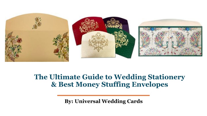 The Ultimate Guide to Wedding Stationery & Best Money Stuffing Envelopes