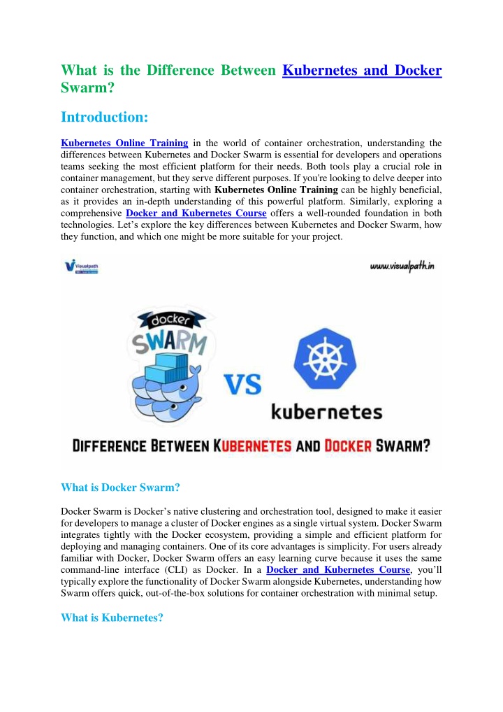 what is the difference between kubernetes n.w