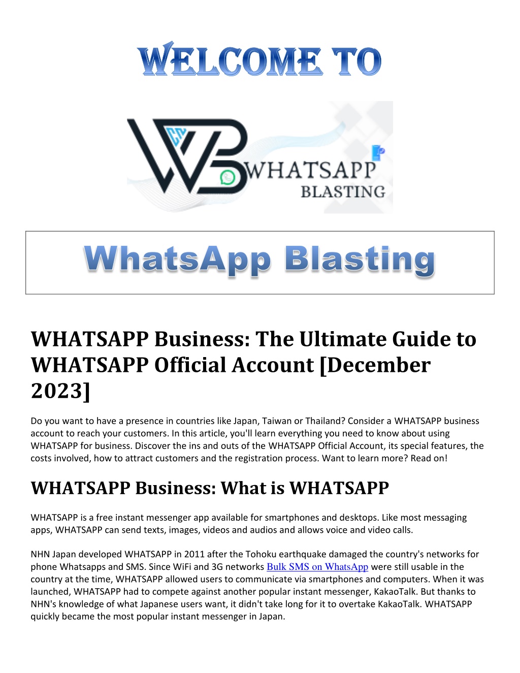 whatsapp business the ultimate guide to whatsapp l.w