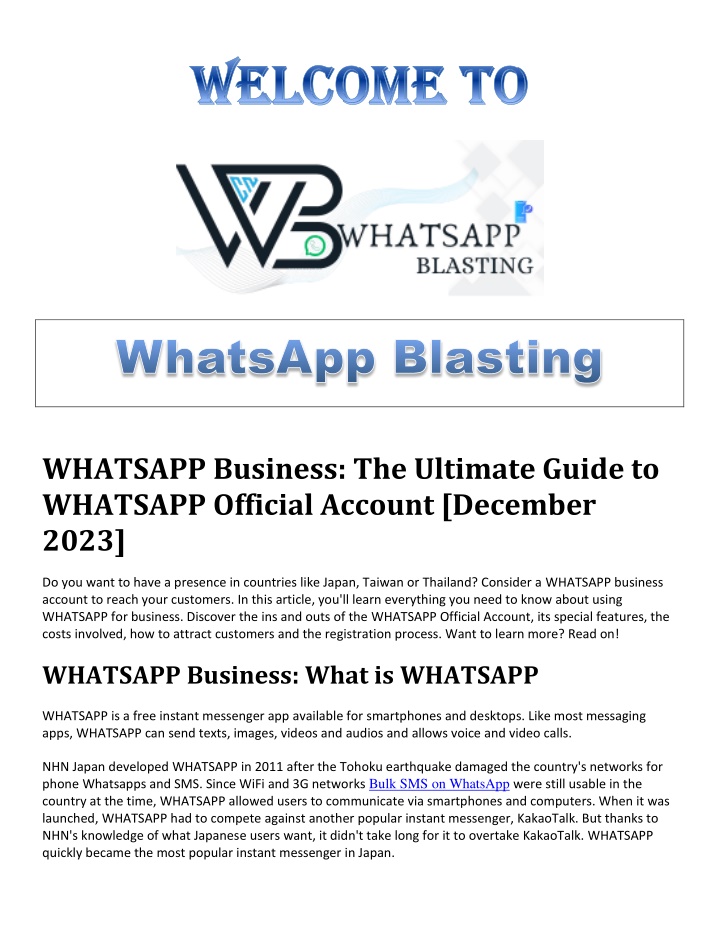 whatsapp business the ultimate guide to whatsapp n.w